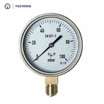 Manómetro de baja presión con resistencia a la corrosión