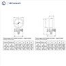 drawing of Diaphragm-Seal-to-Measure-Low-Pressure-
