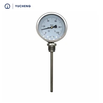 Stem 2 1/2 Inch L Analog Dial Thermometer